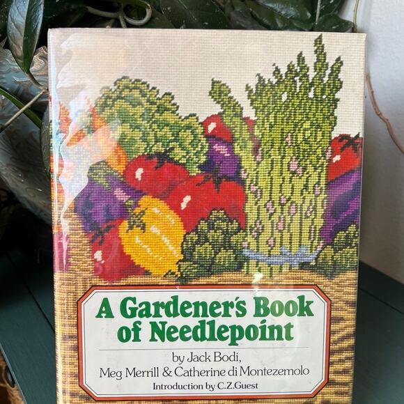 A gardeners book of needlepoint - Picture 1 of 11
